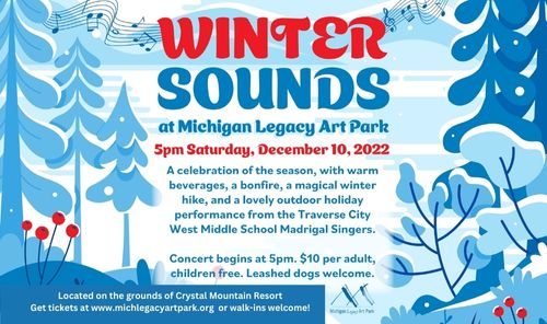 Michigan Legacy Art Park Outdoor Winter Sounds Concert