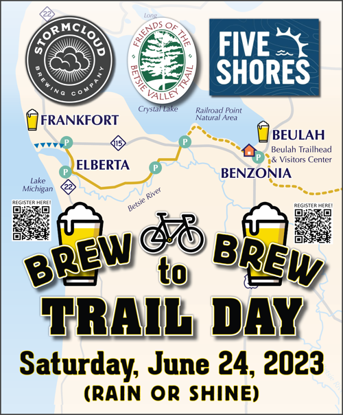 Brew-to-Brew Trail Day - Friends of the Betsie Valley Trail