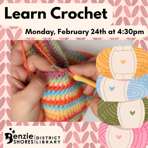 Learn Crochet @ Benzie Shores