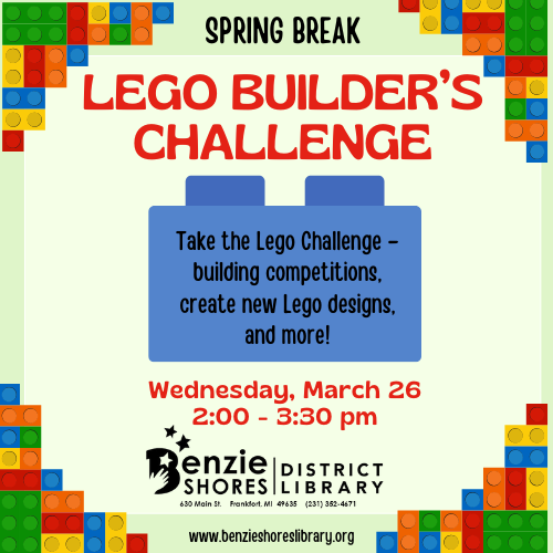 BSDL Spring Break: Lego Builders Challenge